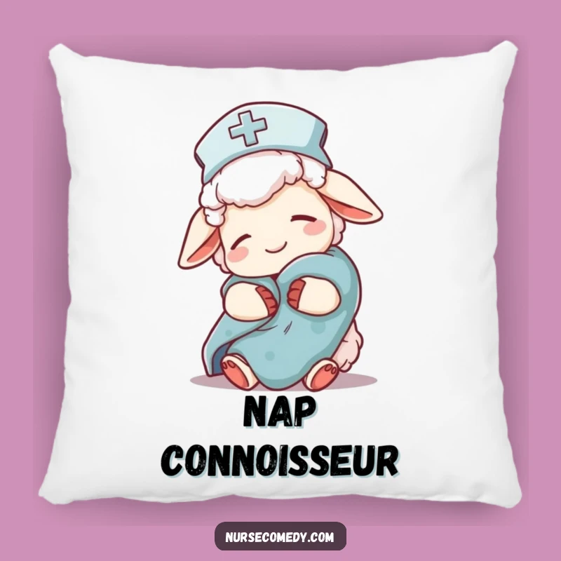 Cozy Sheep Nurse Pillow: Soft Cushion for Sweet Dreams
